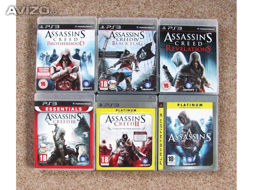 Hry na PS 3 Assassin´s