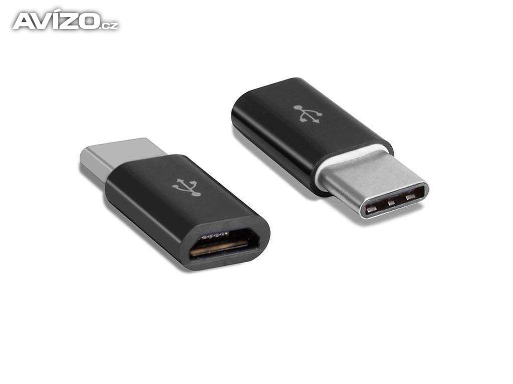 Adaptér redukce USB MICRO na USB-C 3.1 TYP C